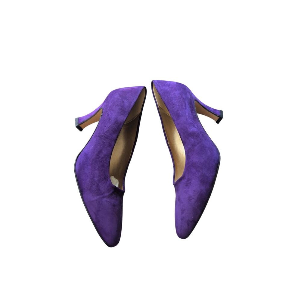 Vintage Nina Suede Heels – Deep Purple | Size 6.5 | EUC - Picture 2 of 4